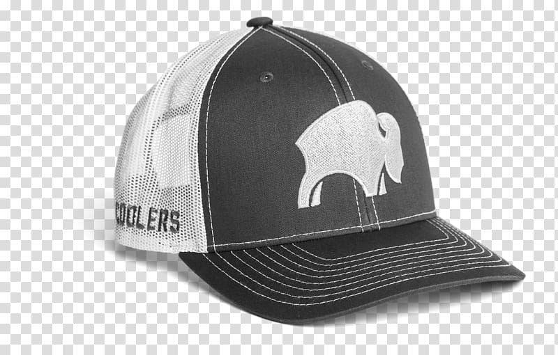 Baseball cap Cooler T-shirt American bison, baseball cap transparent background PNG clipart