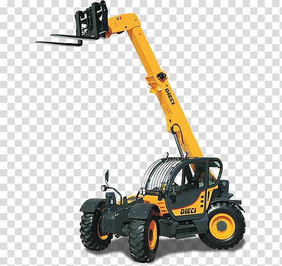 DIECI S.r.l. Telescopic handler Heavy Machinery Industry Agriculture, Albany Patroons Vs Kentucky Thoroughbreds transparent background PNG clipart