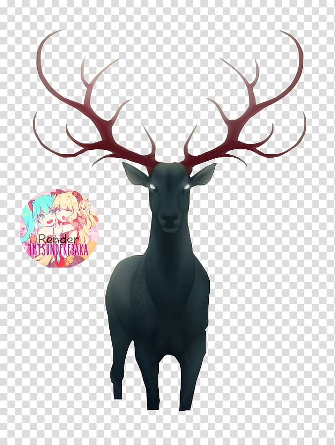 Reindeer Winged Victory of Samothrace Shaman Drawing Red deer, Reindeer transparent background PNG clipart