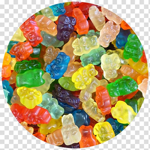 Gummy bear Gumdrop Jelly Babies Gummi candy Taffy, Gummy Bears transparent background PNG clipart