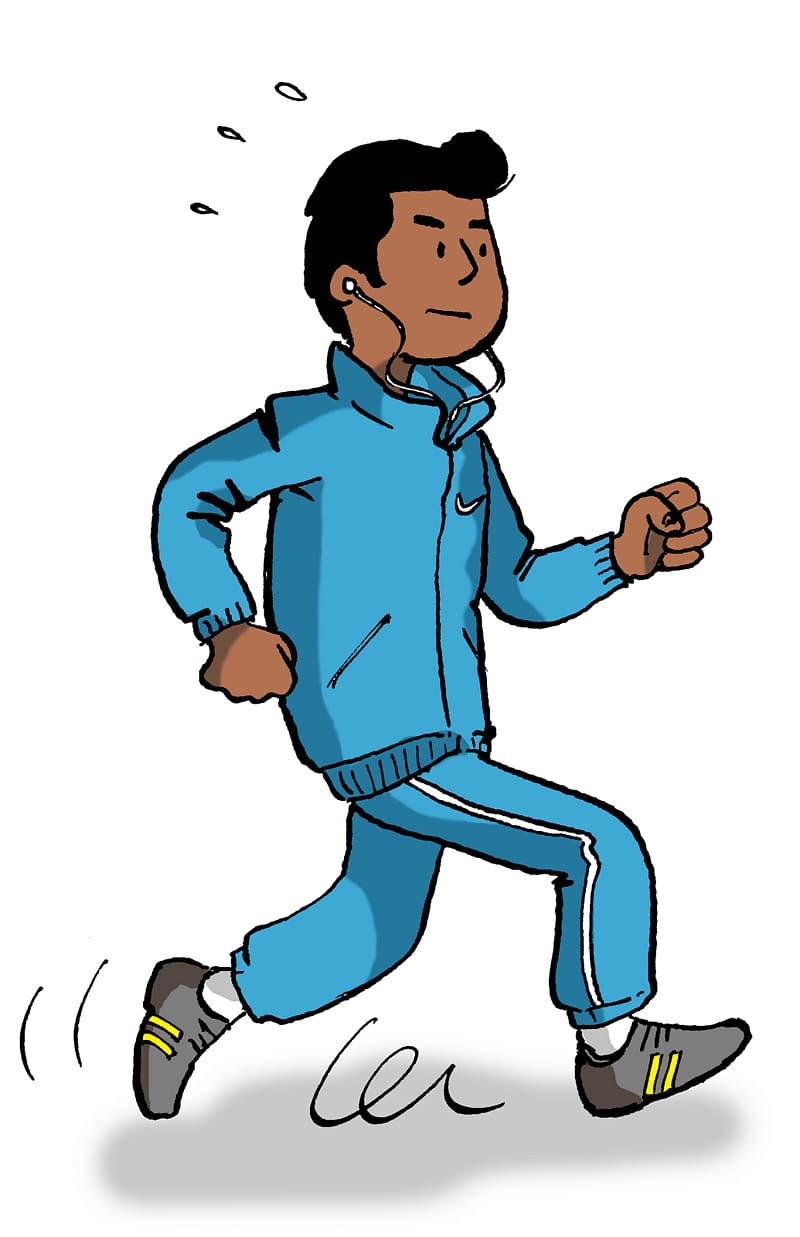 Animation Jogging Social media Running, running man transparent background PNG clipart