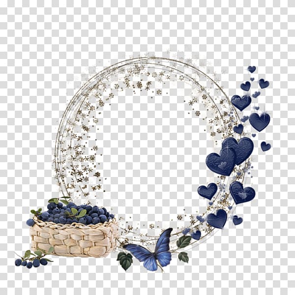 Blog Blueberry, Blueberry frame transparent background PNG clipart