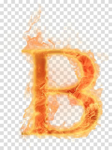 Lettering Combustion Font, burning letter transparent background PNG clipart