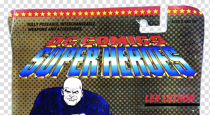Batman Lex Luthor: Man of Steel Toy Biz Action & Toy Figures, lex luthor transparent background PNG clipart