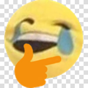 Thinking Emoji Meme Transparent - Thinking Emoji Meme Transparent,Emoji Meme  - Free Emoji PNG Images 