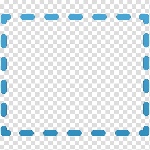blue square symmetry area, Rectangular marquee tool transparent background PNG clipart
