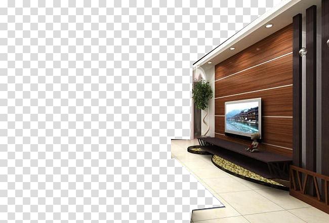 Living room Wall panel Panelling Interior Design Services, TV backdrop interior scene transparent background PNG clipart