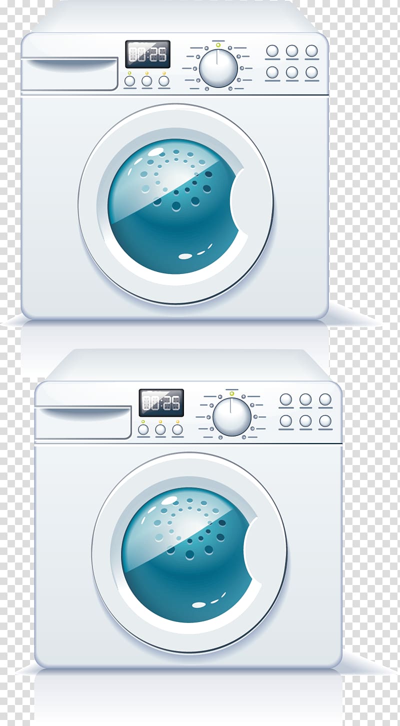 Washing machine Clothes dryer Laundry, Washing machine material transparent background PNG clipart