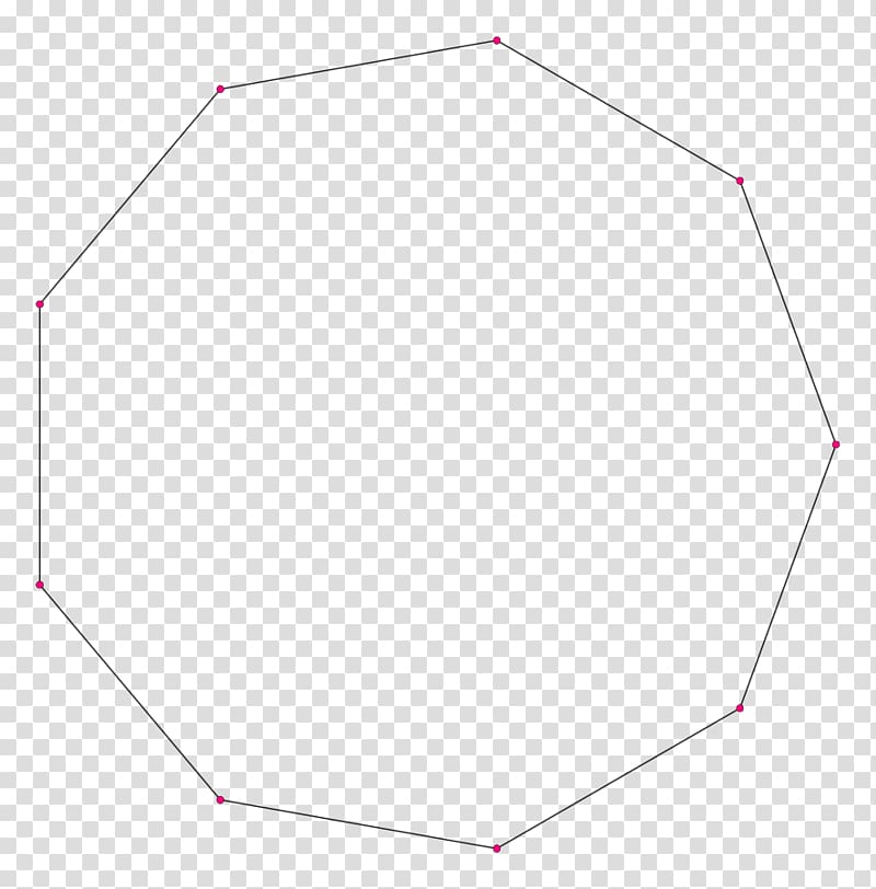 Regular polygon Hendecagon Octadecagon Heptagon, Angle transparent background PNG clipart