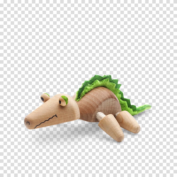 Toy Wood Crocodile Child Animal figurine, Baby wood Toy transparent background PNG clipart