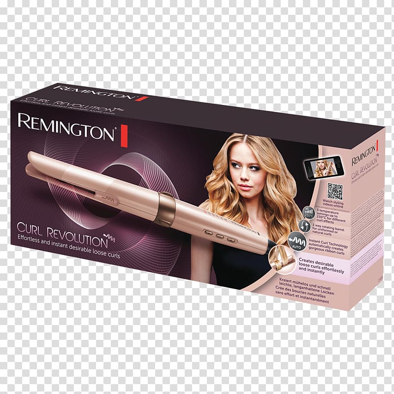 Hair iron Hair roller Remington CI606 Curl Revolution 52 Hair Dryers Hair Styling Tools, european architecture transparent background PNG clipart