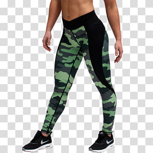Leggings Clothing Tights Pants High-rise, Camo Off White Clothing transparent background PNG clipart thumbnail