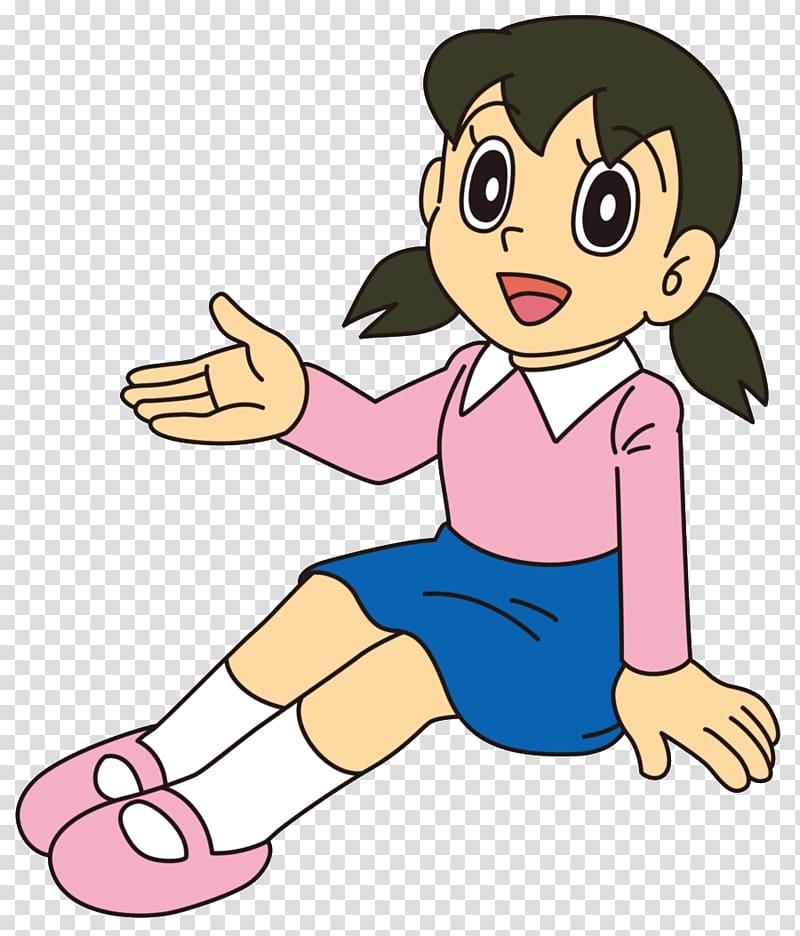 Shizuka Minamoto Doraemon Cartoon Nobita Nobi , cartoon doraemon transparent background PNG clipart