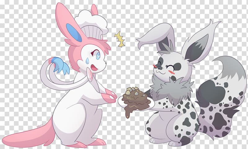 Rabbit Eevee Sylveon Pokémon Vaporeon, dirt mud pies transparent background PNG clipart