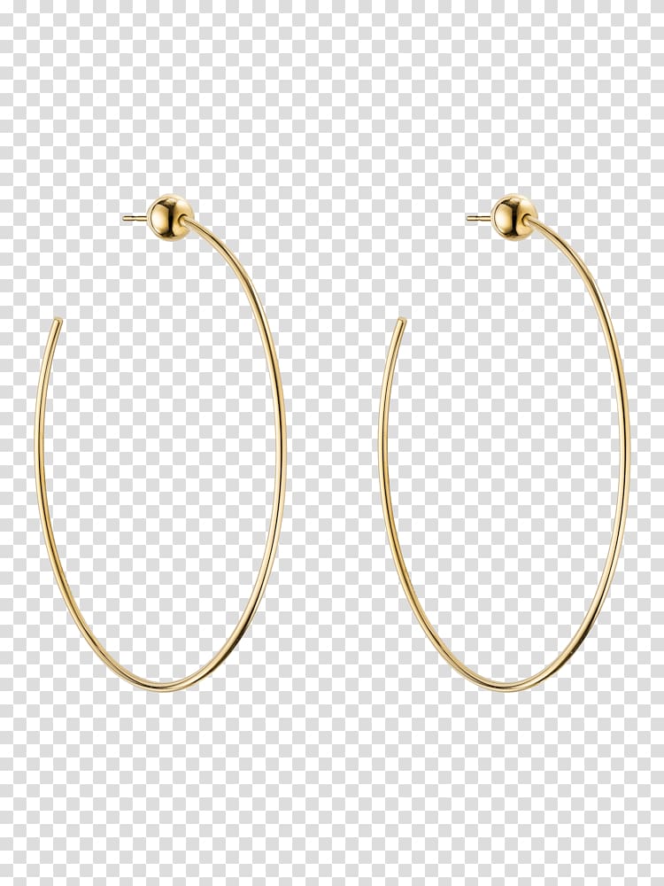 Earring Product design Body Jewellery, Hoop earring transparent background PNG clipart