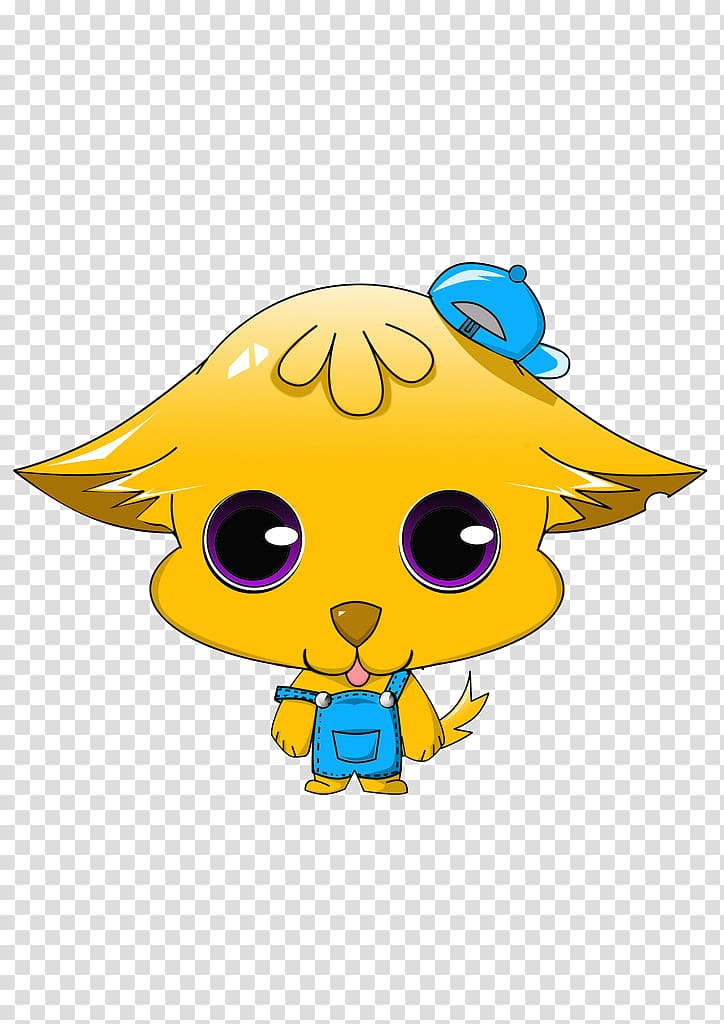 Q-version u0e01u0e32u0e23u0e4cu0e15u0e39u0e19u0e0du0e35u0e48u0e1bu0e38u0e48u0e19 Moe, Cute fox transparent background PNG clipart