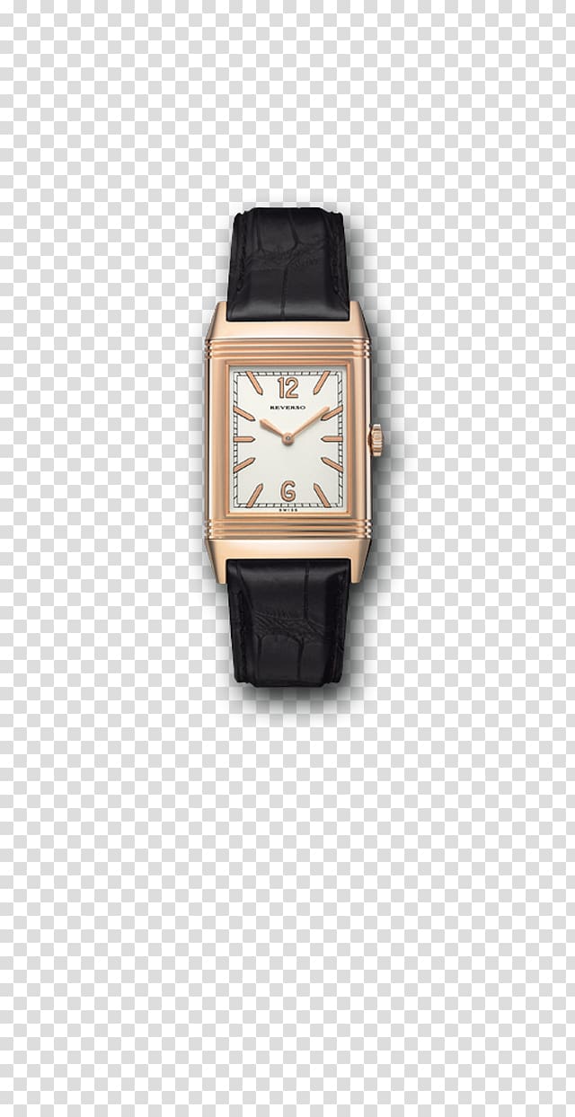 Watch Jaeger-LeCoultre Reverso Chronograph Strap, jaeger transparent background PNG clipart