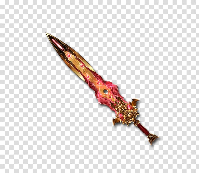 Sword Granblue Fantasy 七星剣 Weapon Dagger, Sword transparent background PNG clipart