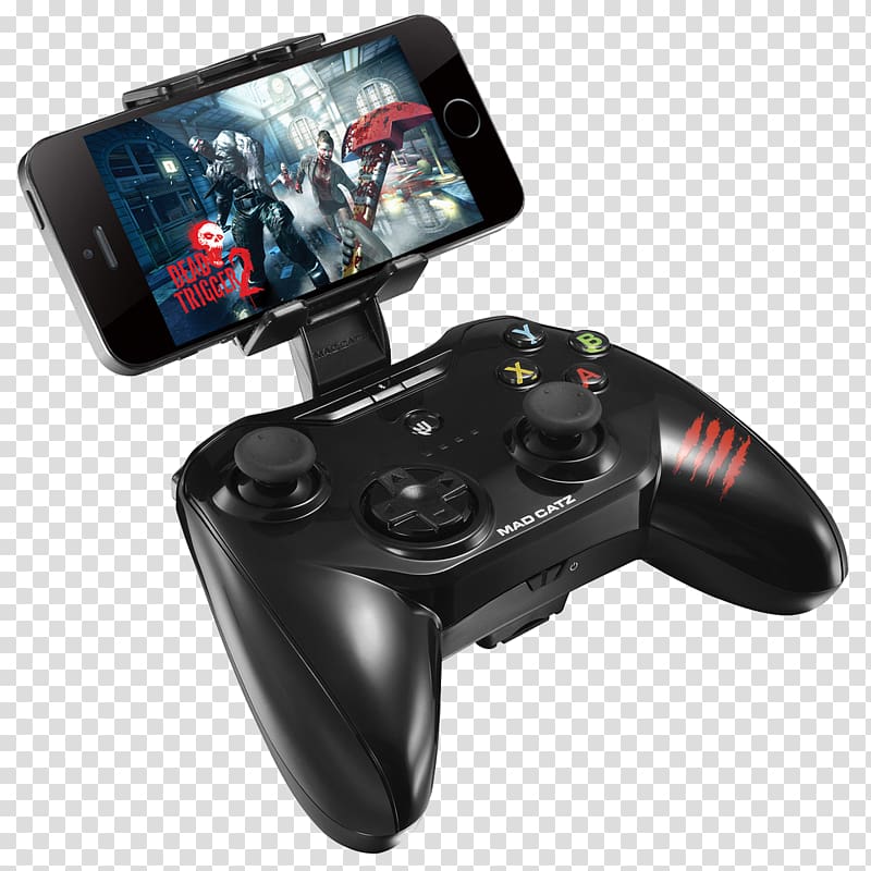 iPhone Game Controllers Android Mad Catz, gamepad transparent background PNG clipart