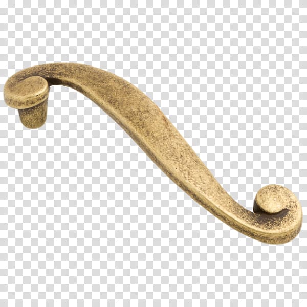 Brass Door handle Drawer pull Material, Brass transparent background PNG clipart