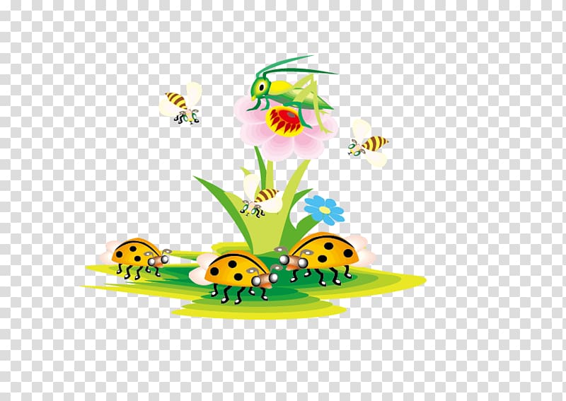Letter Word English, Insect Garden transparent background PNG clipart