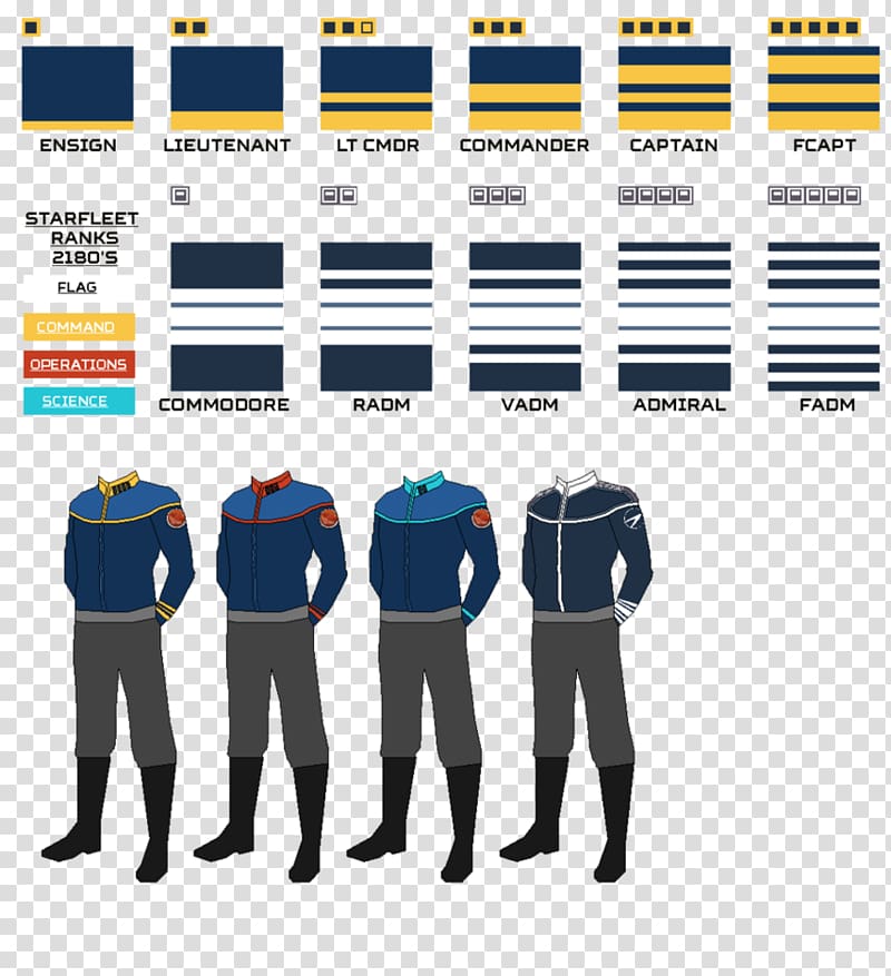 Logo Uniform T-shirt Organization Starfleet, T-shirt transparent background PNG clipart