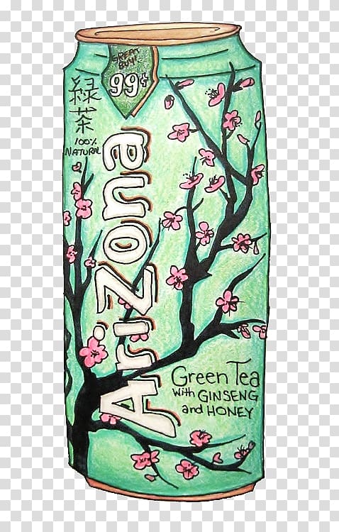 Iced tea Green tea Arizona Beverage Company Fizzy Drinks, green tea ice transparent background PNG clipart