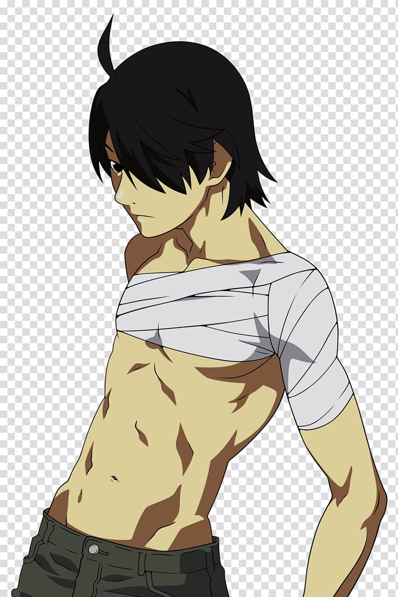 Monogatari Series Koyomi Araragi Tsukimonogatari Anime Kiss-Shot Acerola-Orion Heart-Under-Blade, kick ass transparent background PNG clipart