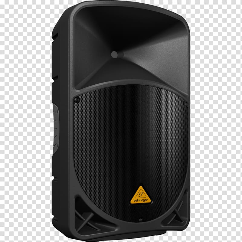 Microphone BEHRINGER Eurolive B1 Series Public Address Systems Powered speakers, microphone transparent background PNG clipart