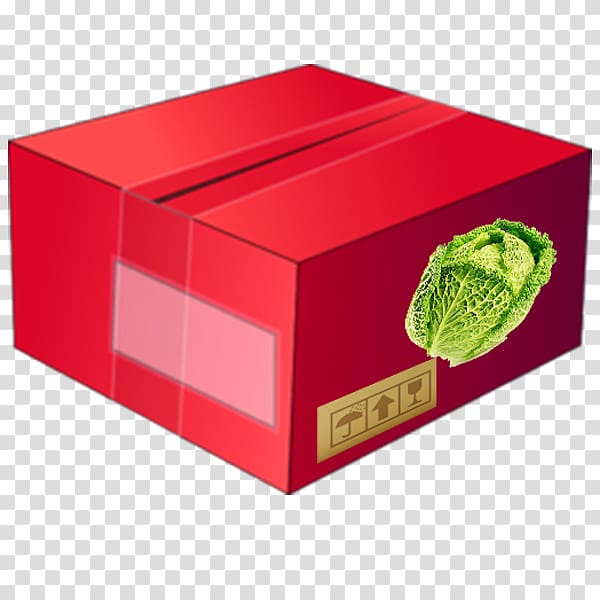 Vegetable Cartoon Red Gules, Cartoon red vegetable box transparent background PNG clipart