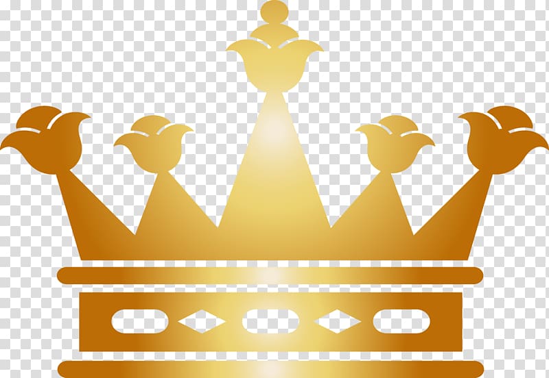 Euclidean , Golden crown transparent background PNG clipart