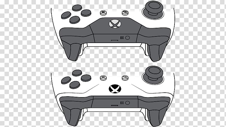 Xbox One controller Xbox 360 controller Game Controllers, Playstation Accessory transparent background PNG clipart