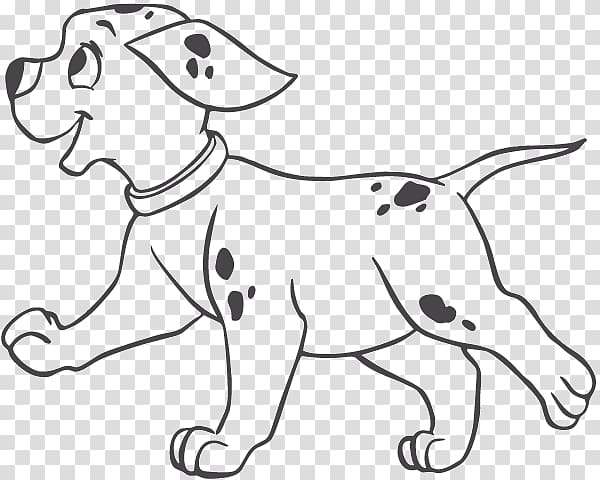 Dalmatian dog Puppy Drawing , puppy transparent background PNG clipart