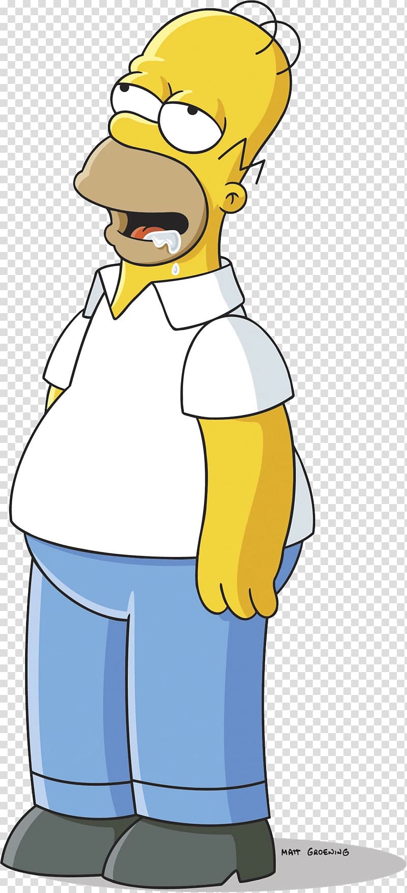 Simpsons transparent background PNG clipart