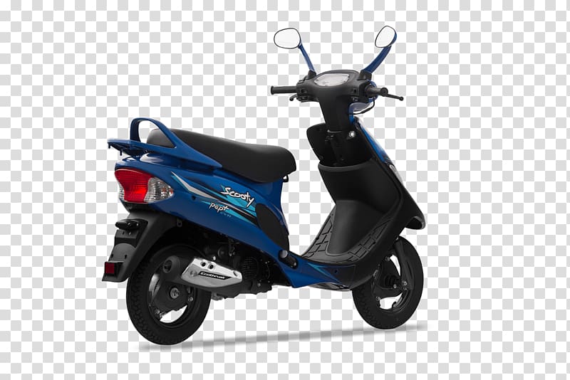 Car Scooter TVS Scooty TVS Motor Company Motorcycle, car transparent background PNG clipart