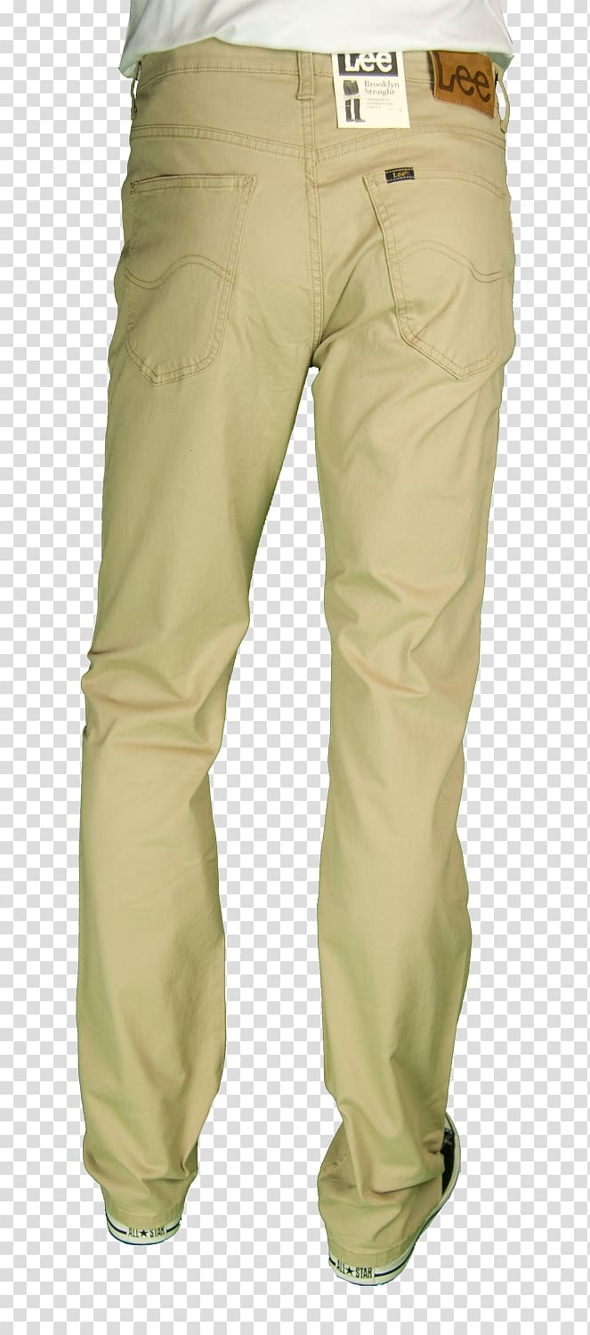 Jeans Gabardine Cargo pants Lee, beige trousers transparent background PNG clipart