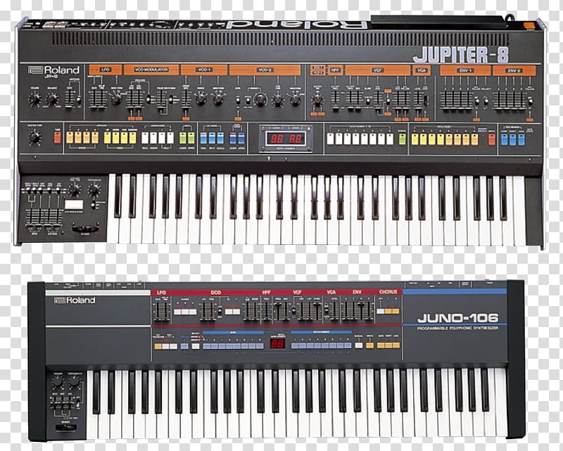 Digital piano Oberheim OB-Xa Nord Electro Yamaha SY77 Polivoks, Roland Corporation transparent background PNG clipart