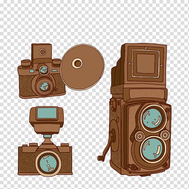 graphic film Camera , Vintage antique camera transparent background PNG clipart