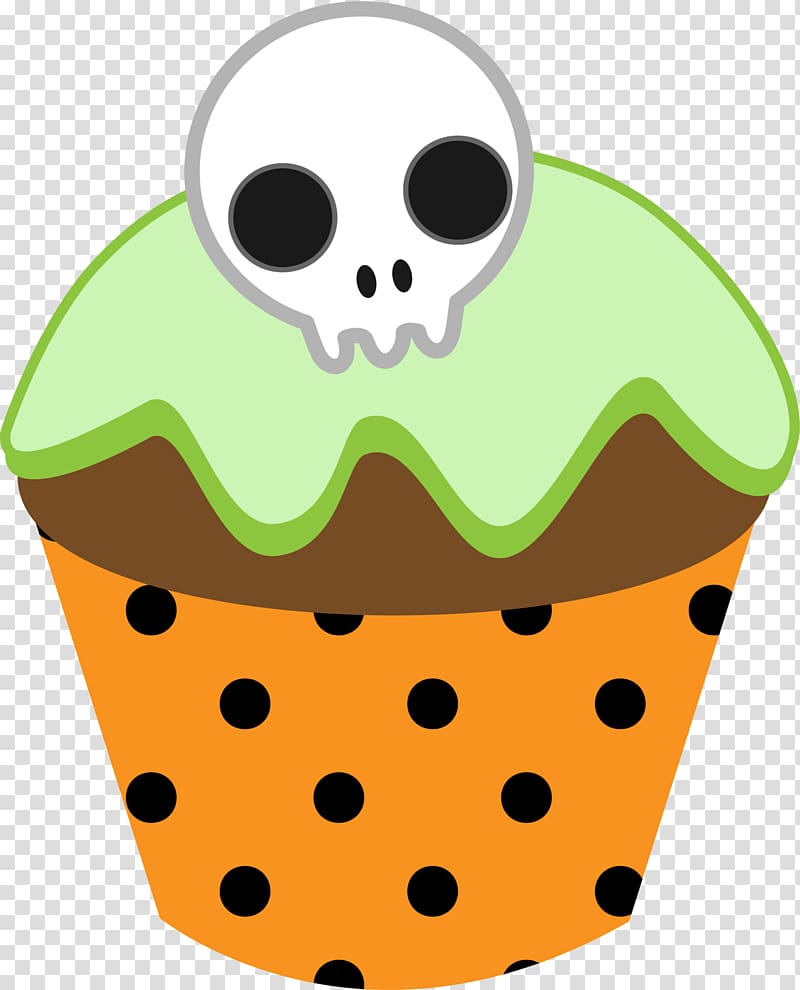 Halloween Cartoon Animation, Cartoon skull pastry transparent background PNG clipart