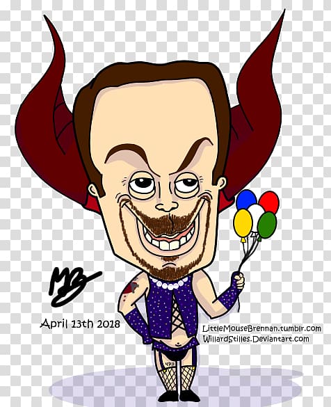 Frank N. Furter Illustration Film, tim curry transparent background PNG clipart