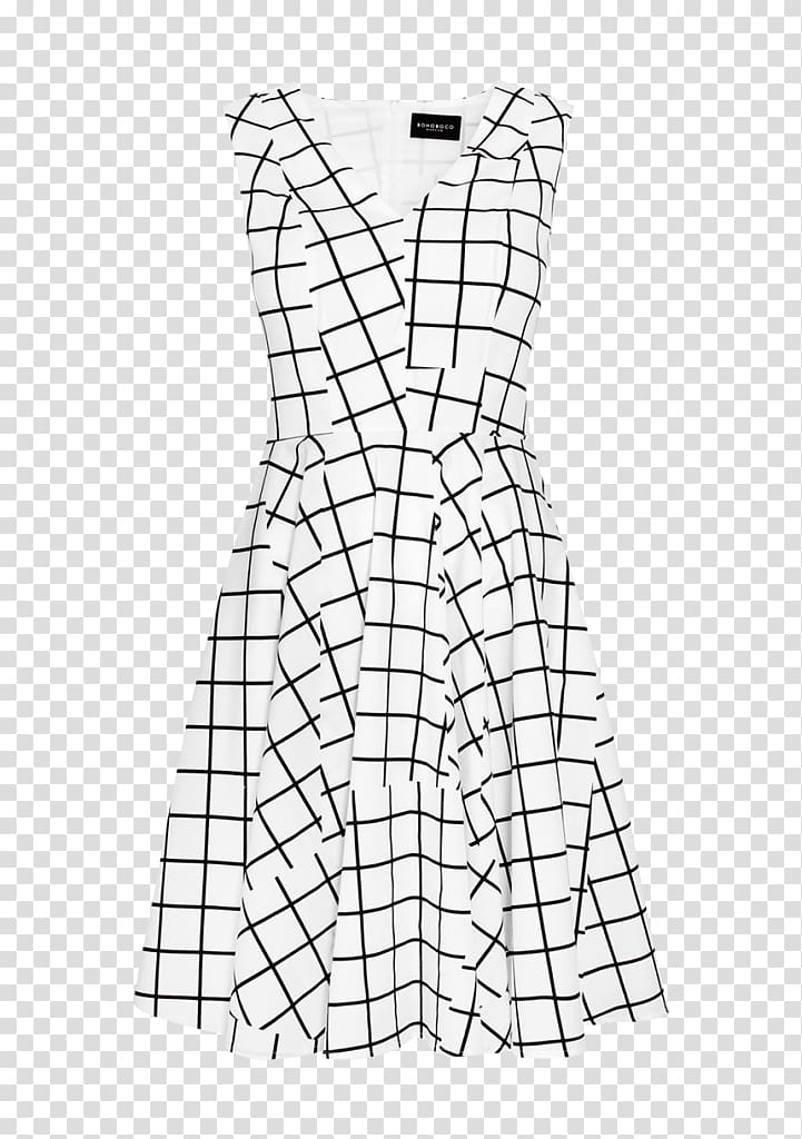 Cocktail dress Clothing Sleeve White, bottom pattern transparent background PNG clipart