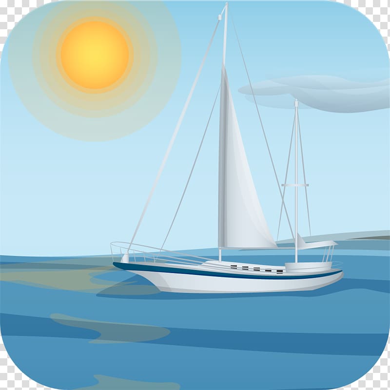 Sailing Sloop Yawl Cat-ketch, sailing icon transparent background PNG clipart