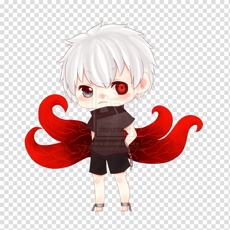 Chibiusa Tokyo Ghoul Manga Anime, kaneki ken chibi transparent background PNG clipart