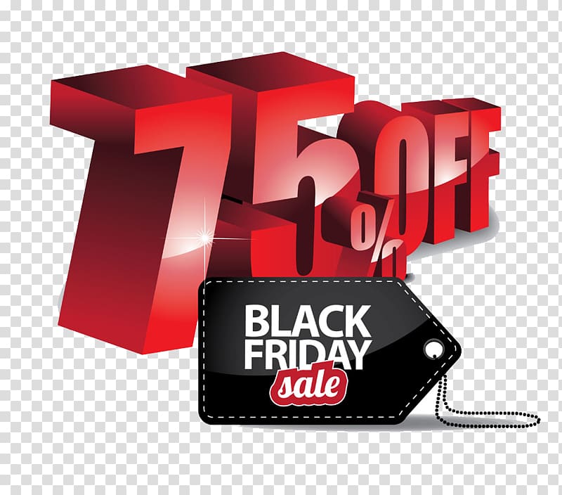 Percentage Black Friday, Creative discount tag transparent background PNG clipart