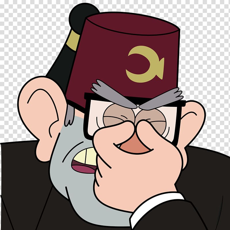 Dipper Pines Cartoon Bill Cipher Grunkle Stan Character, others transparent background PNG clipart