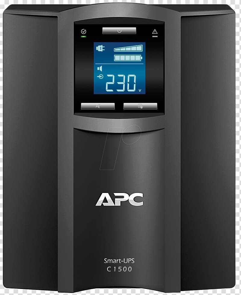 APC by Schneider Electric APC Smart-UPS SMC1500I APC Smart-UPS C 1500VA LCD, others transparent background PNG clipart