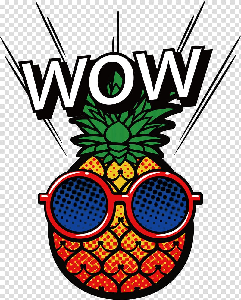 wow pineapple , Pineapple Rock music , Rock pineapple transparent background PNG clipart