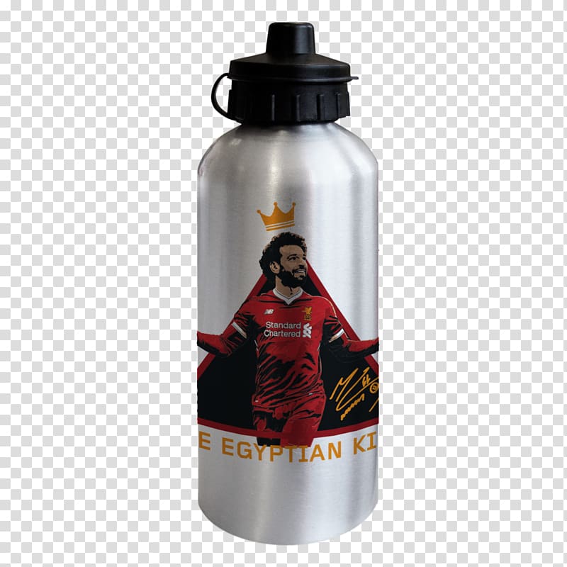 Water Bottles Liverpool F.C. 2017–18 Premier League Anfield Football player, Salah egypt transparent background PNG clipart