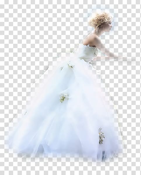 Wedding dress Shoulder Ivory, dress transparent background PNG clipart