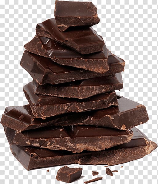 Fudge Chocolate brownie Praline Tablette de chocolat, chocolate transparent background PNG clipart